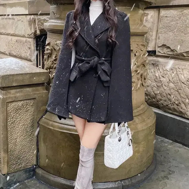[BUNJANG] Mayyoon Classic Short Cape Coat / 메이윤 클래식 숏 케이프 코트