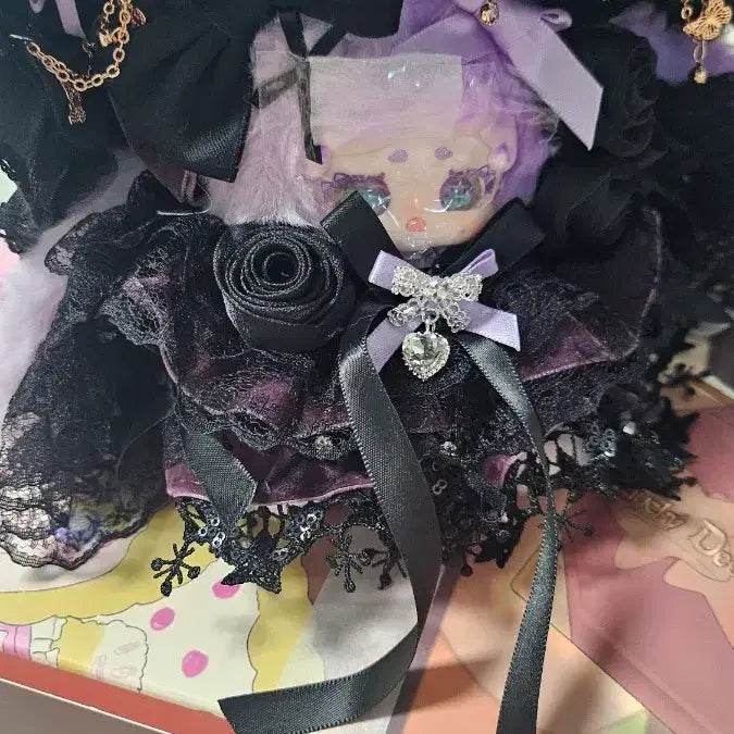 [BUNJANG] Bamtoki Witch Special Edition Limited Purple Secret Doll (Two Eyes) / 밤토끼마녀특별판 한정판 보라 시크릿(투눈) 판매합니다. 럭키디어나이 밤토끼