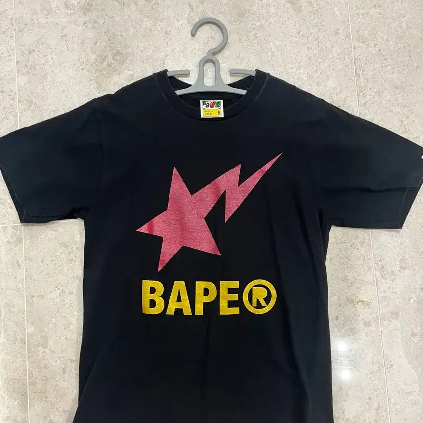 [BUNJANG] BAPE Short Sleeve T-Shirt / 베이프 BAPE 반팔