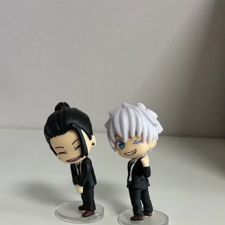 [BUNJANG] Jujutsu Kaisen Gojo Satoru Suguru Geto Look Here Gacha Figure / 주술회전 고죠 게토 여기를봐 가챠