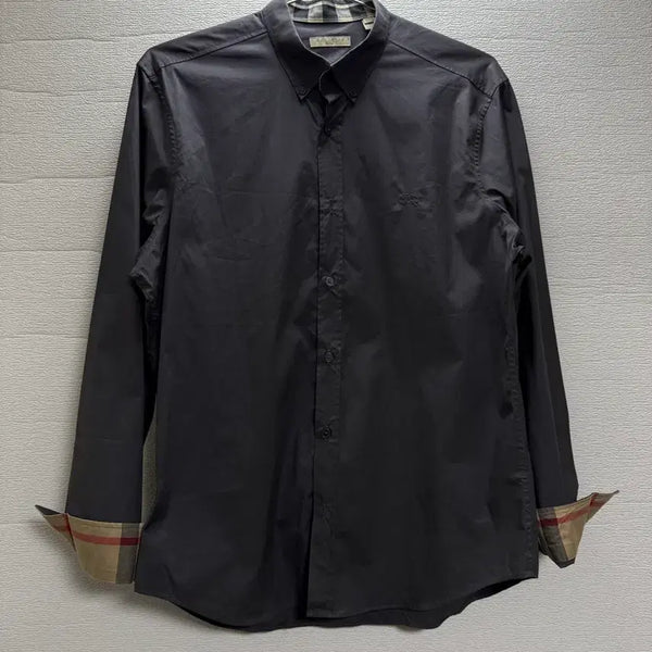 [BUNJANG] Burberry Check Shirt Navy / 버버리 체크 셔츠 네이비