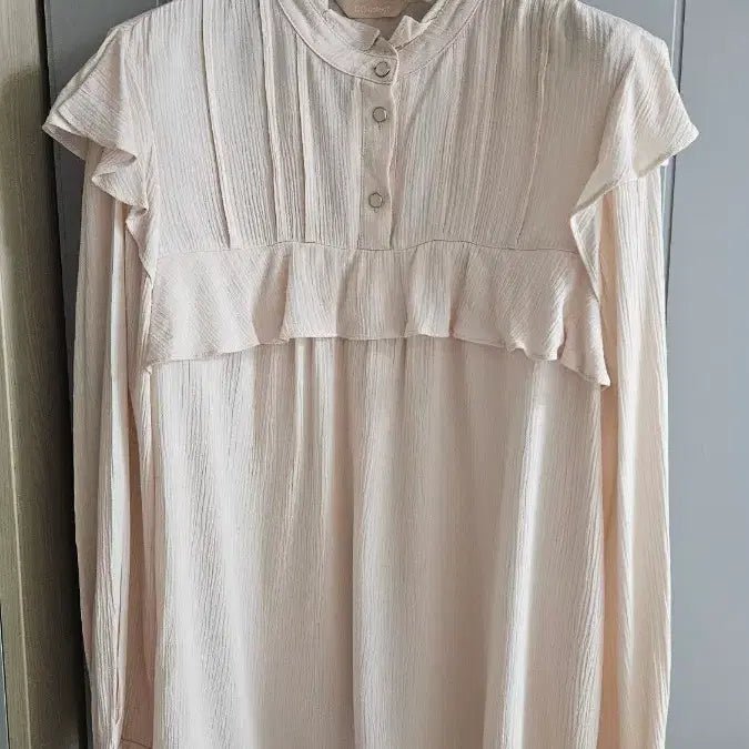 [BUNJANG] CC Collect Chiffon Blouse - Size M / 교신 cc collect. 쉬폰블라우스 M