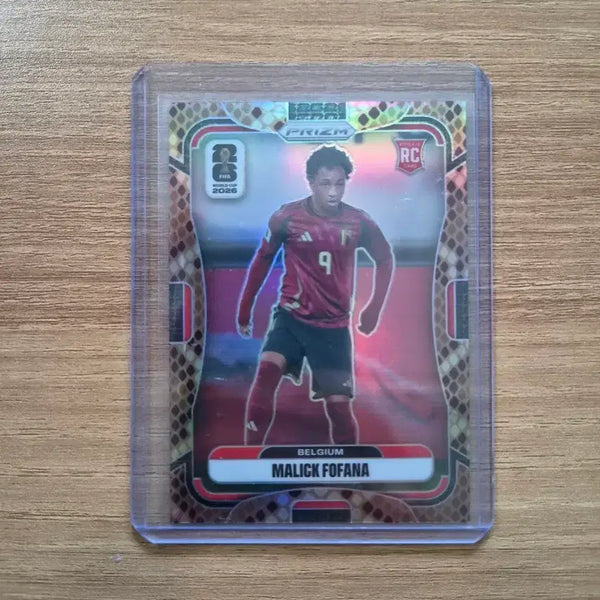 [BUNJANG] Panini Prizm 2026 FIFA World Cup Malick Fofana Snakeskin SSP Rookie Card #154 / 12026 파니니 프리즘 월드컵 말리크 포파나 스네이크스킨 SSP 루키 카드