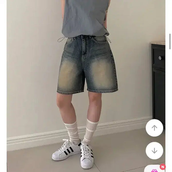 [BUNJANG] Dark Wash Denim Shorts / 진청반바지