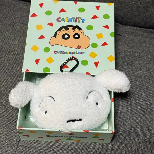 [BUNJANG] CASETiFY Crayon Shin-chan Shiroi (White Dog) Phone Charm Keychain / CASETiFY  짱구는 못말려 흰둥이 폰참 키링