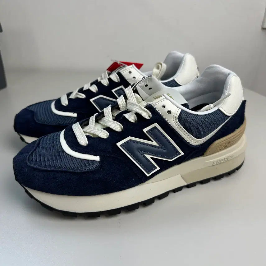 [BUNJANG] New Balance 574 Legacy Navy Sneakers / 뉴발란스 574 레거시 네이비 U574LGBB