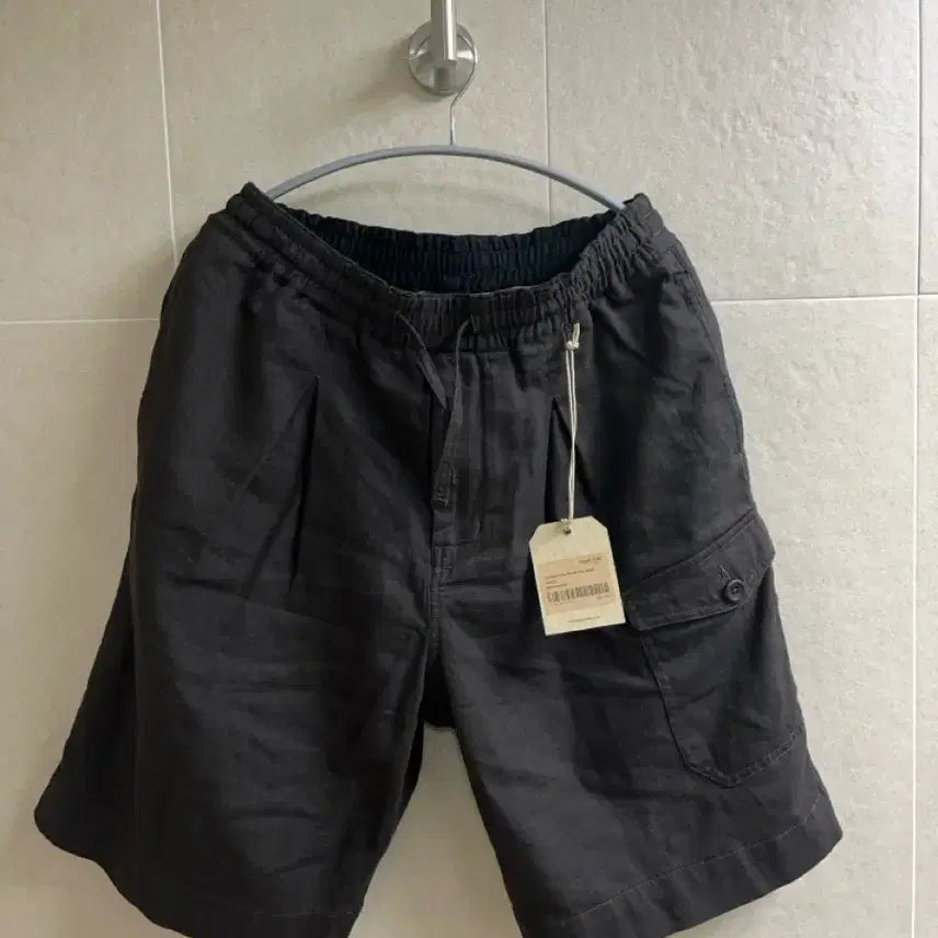 [BUNJANG] Rough Side Combat Easy Shorts Ash Black / [1] 26ss 러프사이드 컴뱃 이지 쇼츠 애쉬 블랙