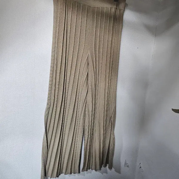 [BUNJANG] Theory Beige Knit Slacks L / 띠어리 니트 바지  L