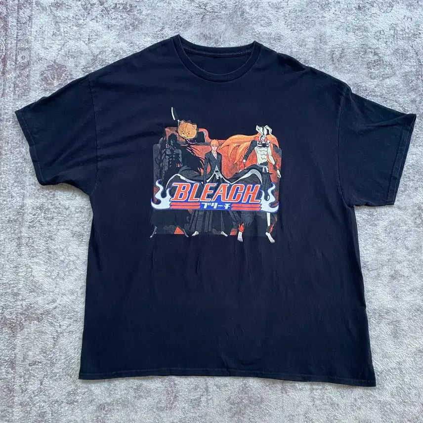 [BUNJANG] Bleach Bootleg Animation T-Shirt / 블리치 부틀렉 애니메이션 티셔츠 애니티