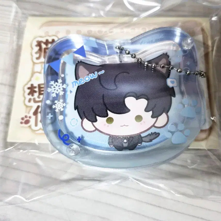 [BUNJANG] Love and Deep Space Seo Eon Cat Butler Badge Bundle Set / 럽딥 러브앤딥스페이스 냥집사 이서언 뱃지 굿즈 공식 비공식
