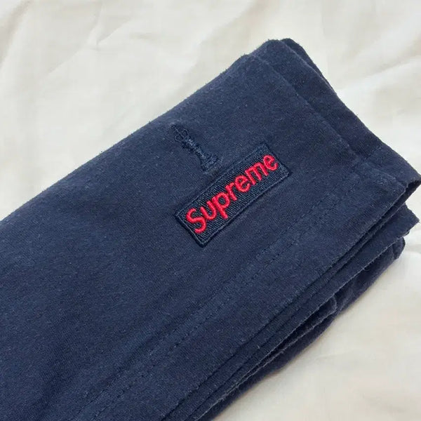 [BUNJANG] Supreme Navy Shorts / 슈프림 반바지