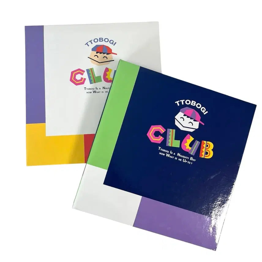 [BUNJANG] Bareunson Kkoma Ttorai Teobugi Photo Album Binder Set (2 Types) / 일괄) 고전문구 바른손 꼬마또래 떠버기 사진 앨범 바인더 2종