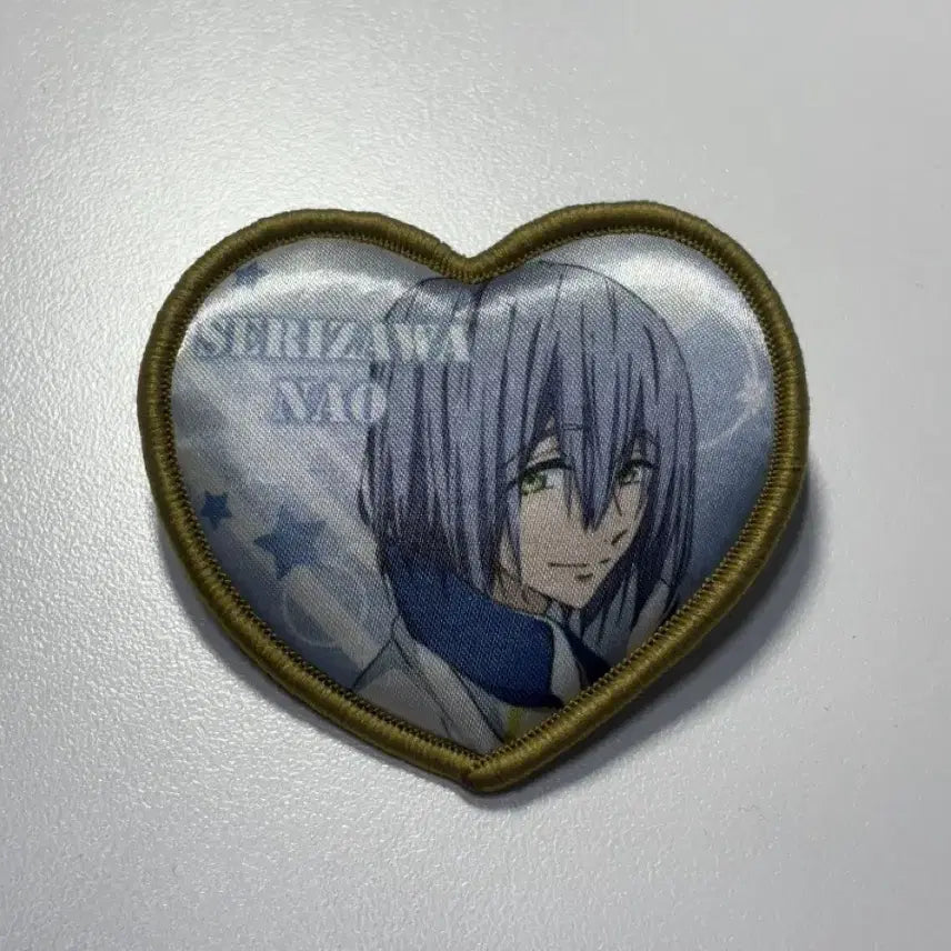 [BUNJANG] Free! High Speed! Heart Cushion Badge Serizawa Nao / Free! 프리! 하이스피드 하트 쿠션 뱃지 세리자와 나오