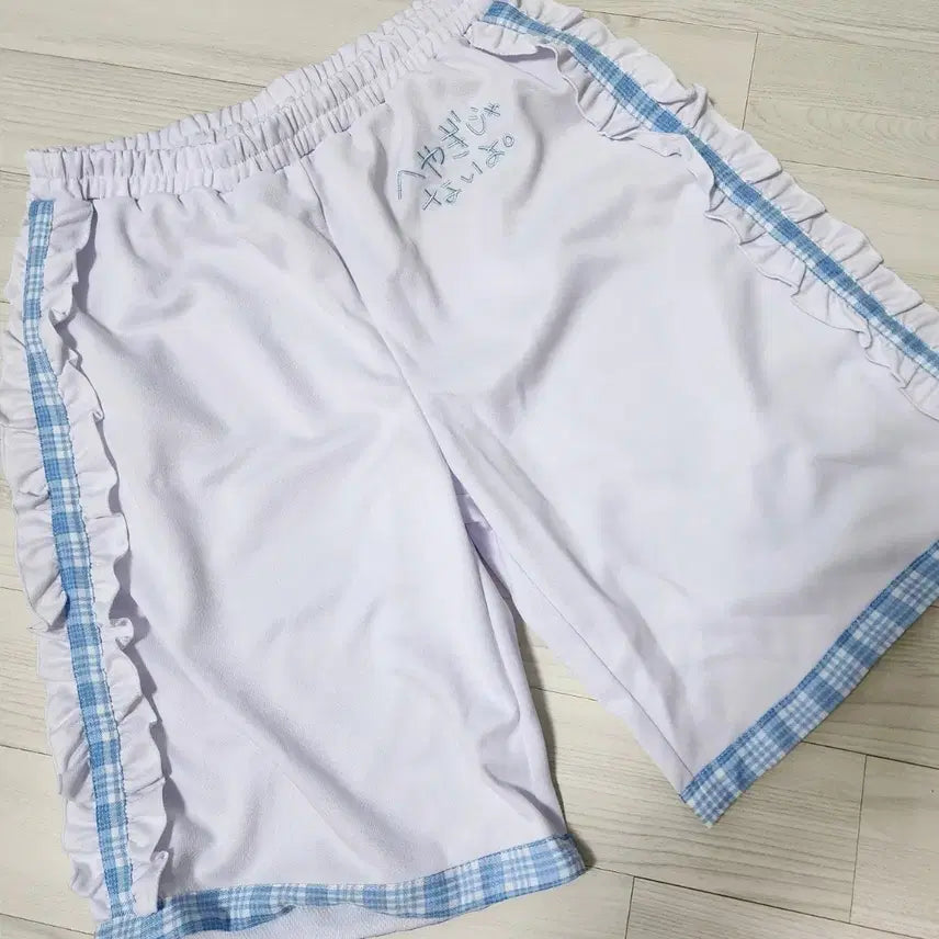 [BUNJANG] Nutta Collaboration Subculture Cropped Pants / 누타 콜라보 반바지 아노쨩 서브컬쳐