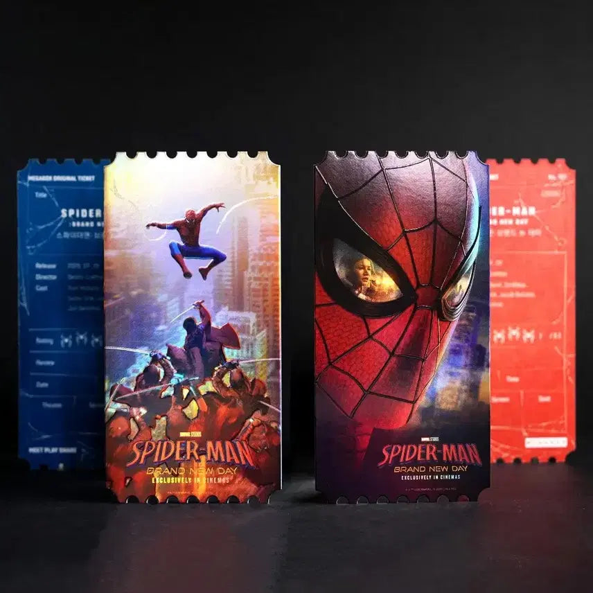 [BUNJANG] Bundle Set Spider-Man Brand New Day Original Ticket / (일괄)스파이더맨 브랜드 뉴 데이 오리지널티켓 오티