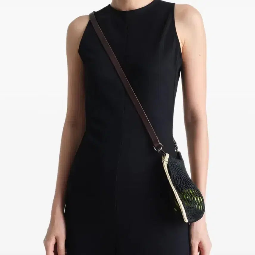 [BUNJANG] Lemaire Felt Net Bag Small Black / 르메르 필트 네트백 블랙 스몰