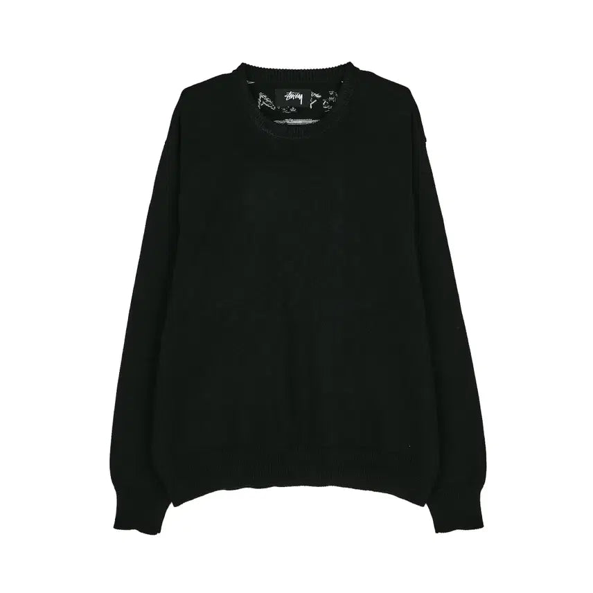 [BUNJANG] Stussy Laguna Icon Sweater Black (Size L) / [L] 스투시 라구나 아이콘 스웨터 블랙