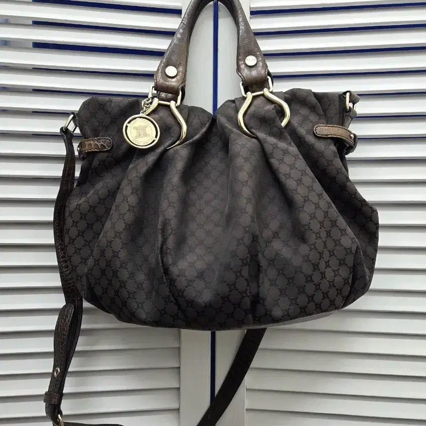 [BUNJANG] Celine Vintage Macadam Logo Tote Bag / 셀린느 빈티지 마카담 로고 토트백