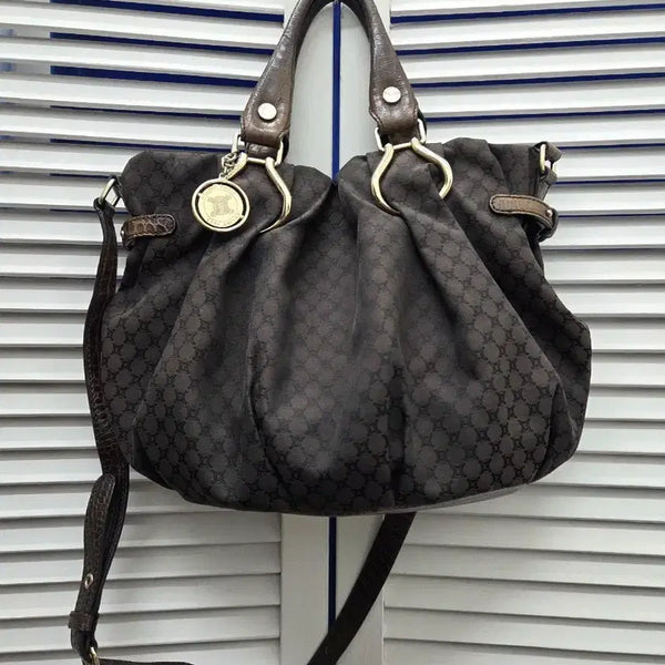 [BUNJANG] Celine Vintage Macadam Logo Tote Bag / 셀린느 빈티지 마카담 로고 토트백