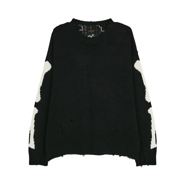 [BUNJANG] Capital 5G Cotton Bond Crewneck Sweater Black / [1] 캐피탈 5G 코튼 본 크루넥 스웨터 블랙