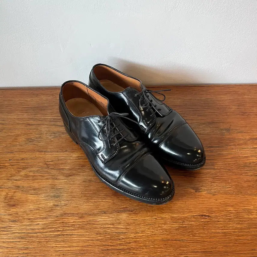 [BUNJANG] Alden x Brooks Brothers Cordovan Straight Tip Cap-Toe Derby Shoes 2161 / 알든 x 브룩스 브라더스 코도반 스트레이트 팁 캡토 더비 2161 ( ~265)
