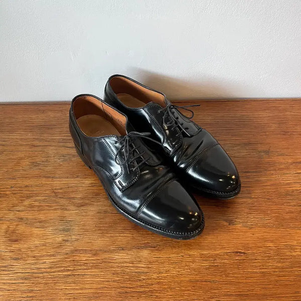 [BUNJANG] Alden x Brooks Brothers Cordovan Straight Tip Cap-Toe Derby Shoes 2161 / 알든 x 브룩스 브라더스 코도반 스트레이트 팁 캡토 더비 2161 ( ~265)