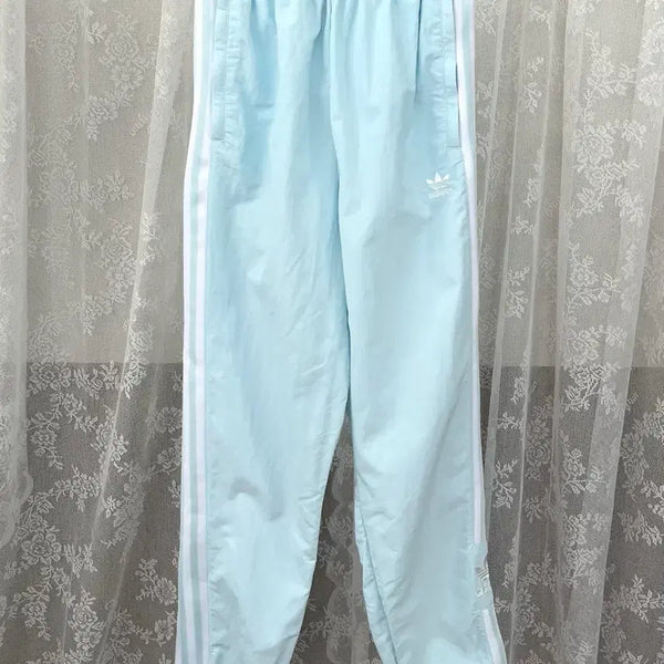 [BUNJANG] Adidas Sky Blue Jogger Pants / 아디다스 조거팬츠 하늘색 스카이블루 트레이닝바지