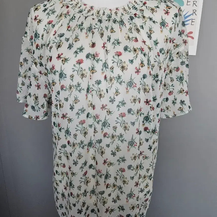 [BUNJANG] Vintage Flower Blouse / 빈티지 플라워 블라우스