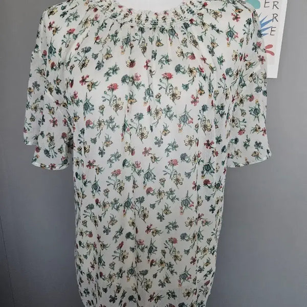 [BUNJANG] Vintage Flower Blouse / 빈티지 플라워 블라우스