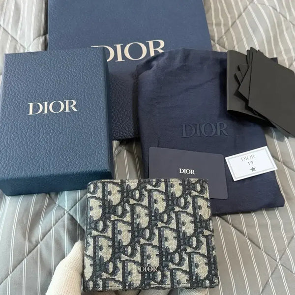 [BUNJANG] Dior Oblique Bifold Wallet / 26.06구매 상태 최상 풀박스 디올 오블리크 반지갑