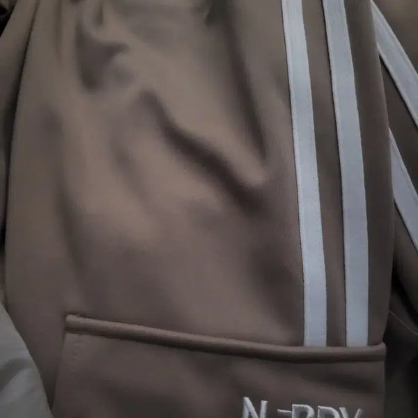 [BUNJANG] NERDY Brown Track Pants / 널디 브라운 트랙팬츠 몇번 착용