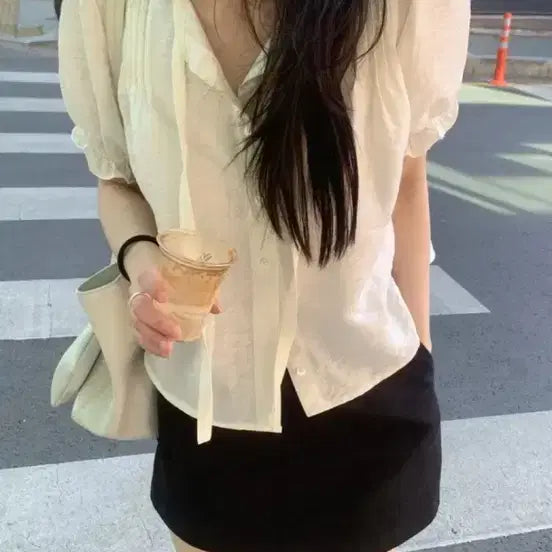 [BUNJANG] Modoshop Maell Summer Blouse / 모도샵 마엘 서머 블라우스