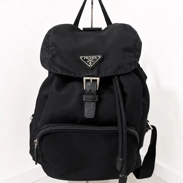 [BUNJANG] Prada Black Nylon Backpack / (Prada 정품) 프라다 백팩