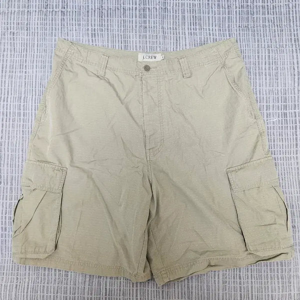 [BUNJANG] J.Crew Ripstop Cargo Shorts Beige 36 / J.Crew 립스탑 카고 쇼츠 베이지 36