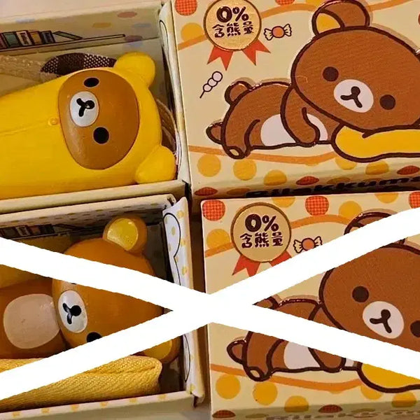 [BUNJANG] San-X Rilakkuma World in a Box Mini Figure / 산엑스 리락쿠마 상자 속 세상 미니 피규어