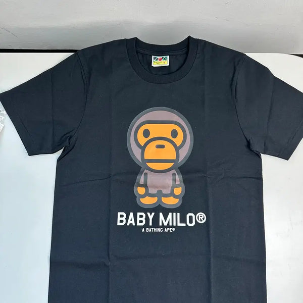 [BUNJANG] Bape Baby Milo Short Sleeve T-Shirt Black (Women's) / 베이프 베이비 마일로 반팔 블랙 (우먼)