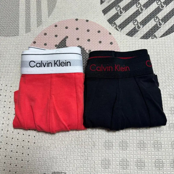 [BUNJANG] Calvin Klein Men's Cotton Boxer Briefs - Size M (Set of 2) / CK 남성 드로즈(M)미국구매, 탄탄한면(새상품2장가격)