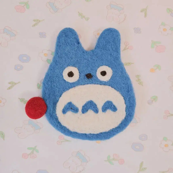 [BUNJANG] Felt Totoro Tea Coaster / 펠트재질 지브리 중토토로 티 코스터