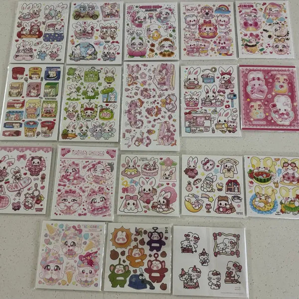 [BUNJANG] 18 Sets of "Poyeong" Stickers Bundle Set / 포용 인스 18세트 일괄 판매