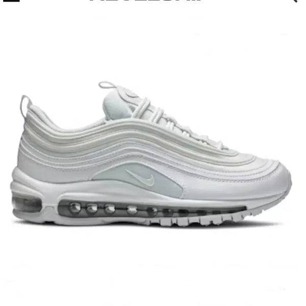 [BUNJANG] Nike Air Max 97 Triple White Sneakers / 230) 나이키 에어맥스 97 트리플화이트 운동화 스니커즈 런닝화 신발