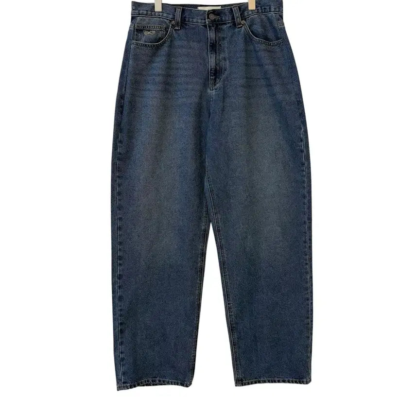 [BUNJANG] Plac Wide Washed Denim Pants Size 36 / 플랙 와이드 워시드 데님 팬츠 36 정품