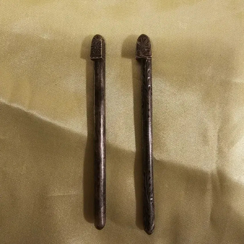 [BUNJANG] Joseon Dynasty Silver Hairpin Set / 조선시대 은비녀.