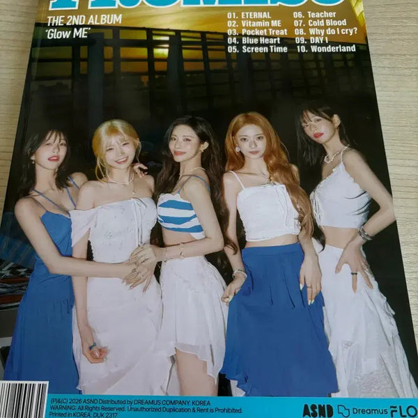 [BUNJANG] fromis_9 Glow Me Photobook Blue Version / 프로미스나인 글로우 미 포토북 블루 버전