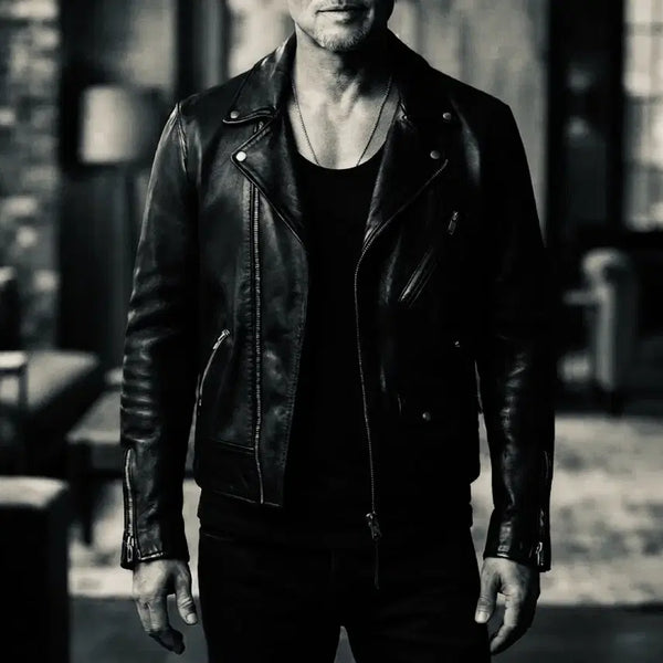 [BUNJANG] All Saints Rider Lambskin Leather Jacket / 올세인트 라이더 가죽자켓