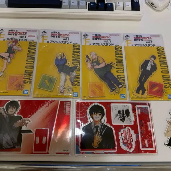 [BUNJANG] Sakamoto Days Acrylic Stand Bundle Set / 사카모토 데이즈 아크릴 스탠드 일괄