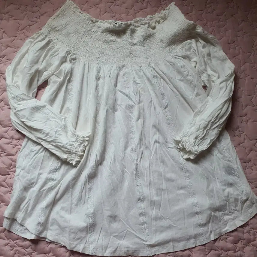 [BUNJANG] Ralph Lauren White Blouse L / 정품)랄프로렌 화이트 블라우스 L