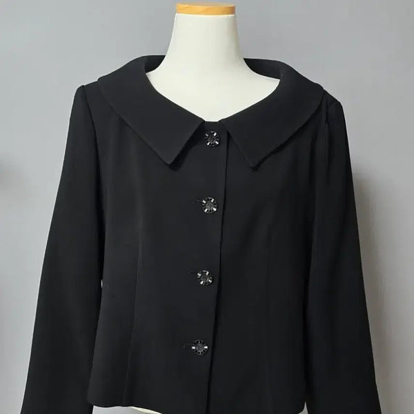 [BUNJANG] Time Black Jacket Size 66 / 타임 블랙 자켓 새제품 66사이즈