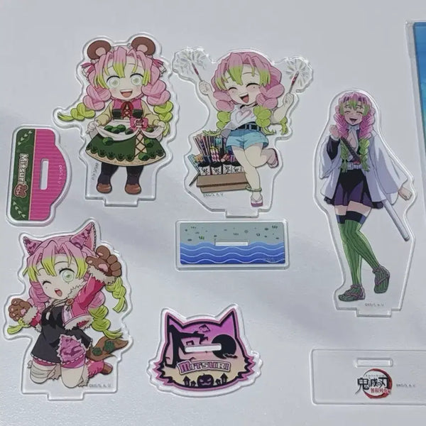 [BUNJANG] Demon Slayer Mitsuri Kanroji Acrylic Stand Bundle / 귀멸의 칼날 미츠리 아크릴 스탠드 일괄 판매