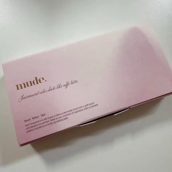 [BUNJANG] Mude Eyeshadow Palette Shall Moment Vanilla Tea Latte / 뮤드 아이섀도우 팔레트 숄 모먼트) 미개봉 바닐라 티 라떼