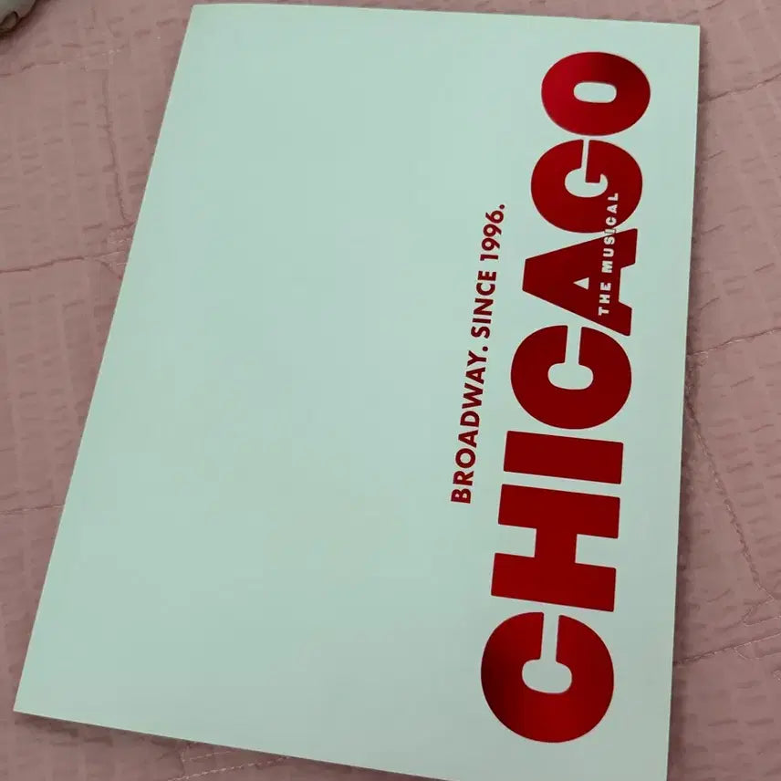 [BUNJANG] Chicago Musical Program Book / 뮤지컬 시카고 프로그램북